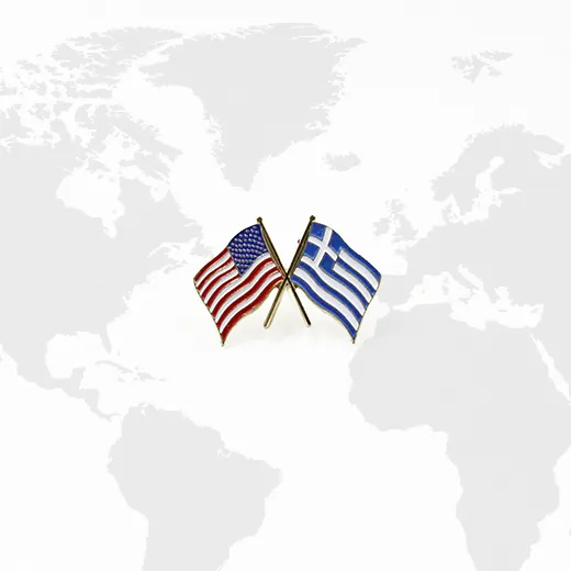 Flag - USA-Greece