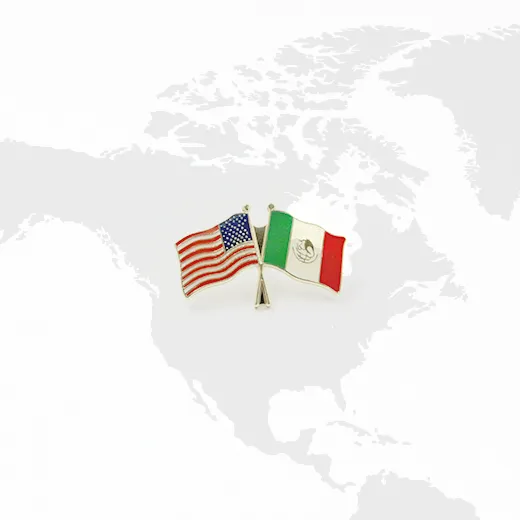 Flag - USA-Mexico