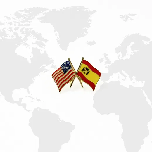 Flag - USA-Spain